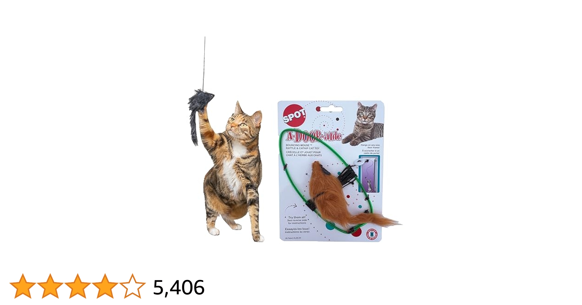 A Door Able Bouncing Mouse Cat Toy: Ultimate Fun for Your Kitty