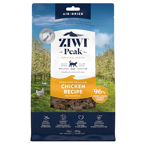 Best Air Dried Cat Food for High Protein, Grain-Free Nutrition