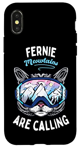 Best Cat Skiing British Columbia Gear: iPhone X/XS Fernie Ski Case