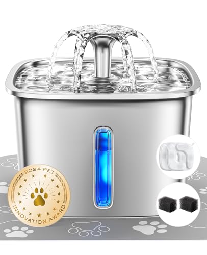 Best Cat Water Fountains 2024: Top Stainless Steel Automatic Dispensers Reviewed
