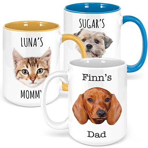 Best Personalized Dog And Cat Mug: Unique Custom Pet Gifts for Lovers
