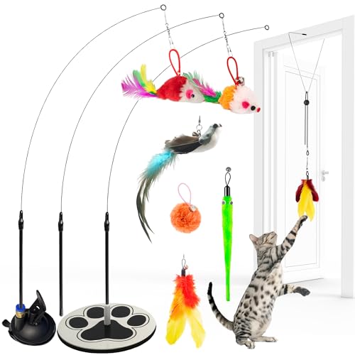 Best Suction Cup Cat Toy for Indoor Cats: Interactive Feather Fun