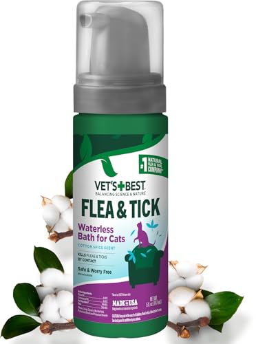 Best Waterless Flea Shampoo for Cats: Top Natural No-Rinse Solutions