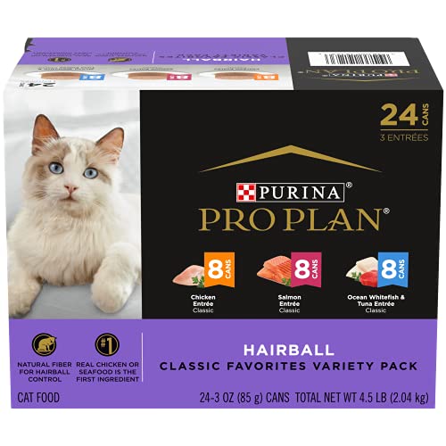 Best Wet Cat Food for Hairballs And Vomiting