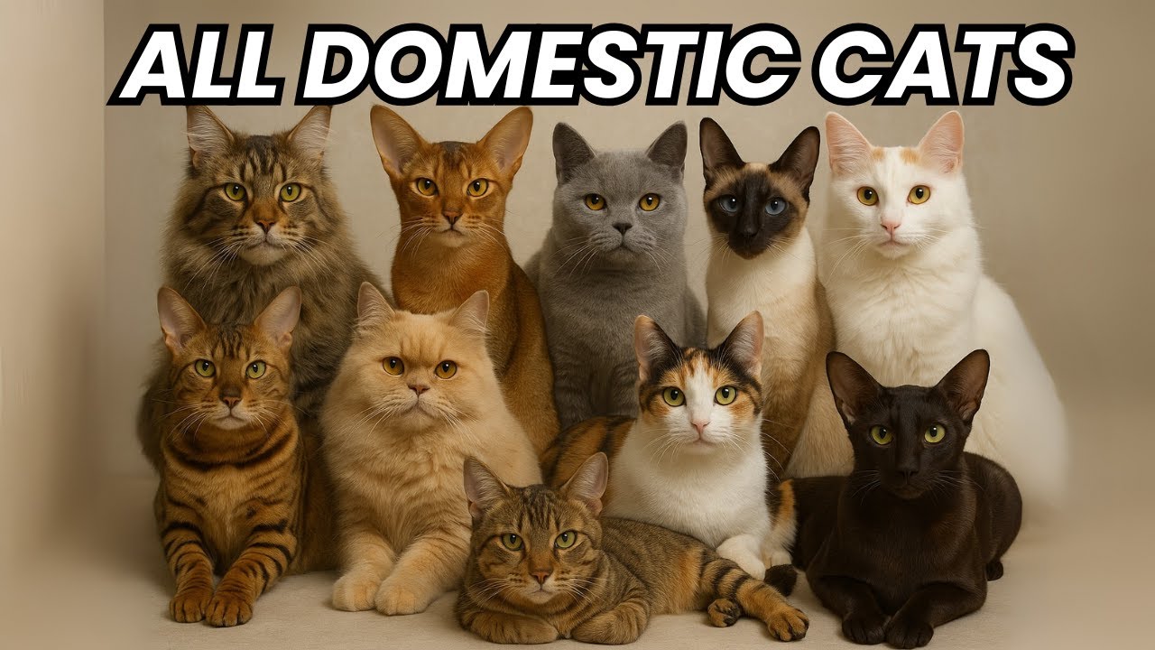 How Many Domestic Breeds of Cats are There