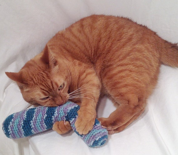 How to Crochet Cat Kicker Toy