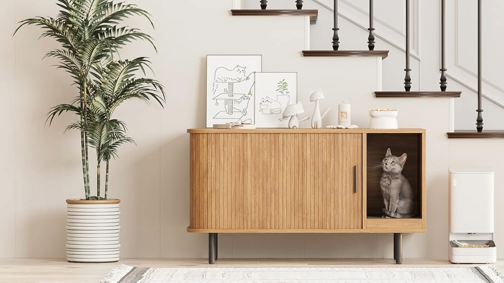 How to Hide Cat Litter Box