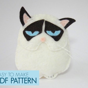 How to Make a Grumpy Cat Plush Toy