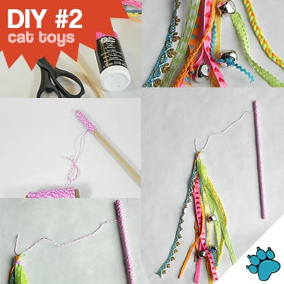 How to Make a Homemade Feather Cat Toy