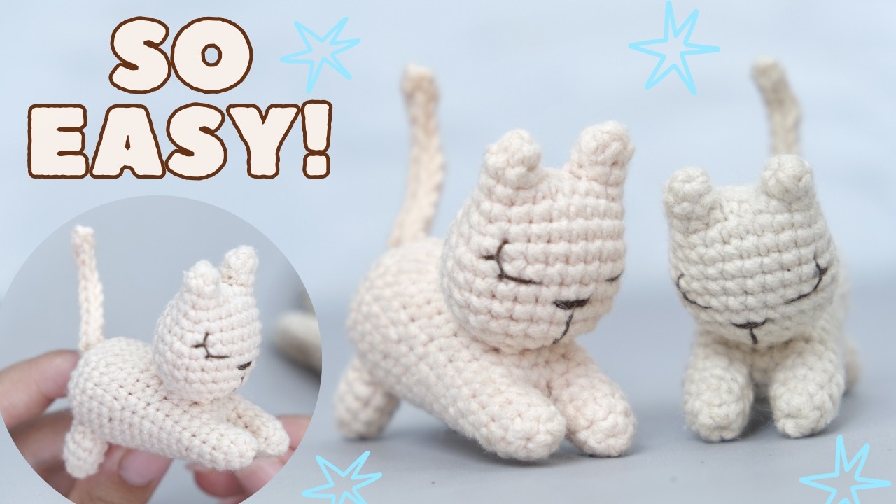 How to Make Crochet Cat Toys