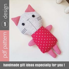 How to Make Soft Toy Cat