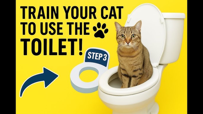 How to Potty Train Your Cat to the Toilet