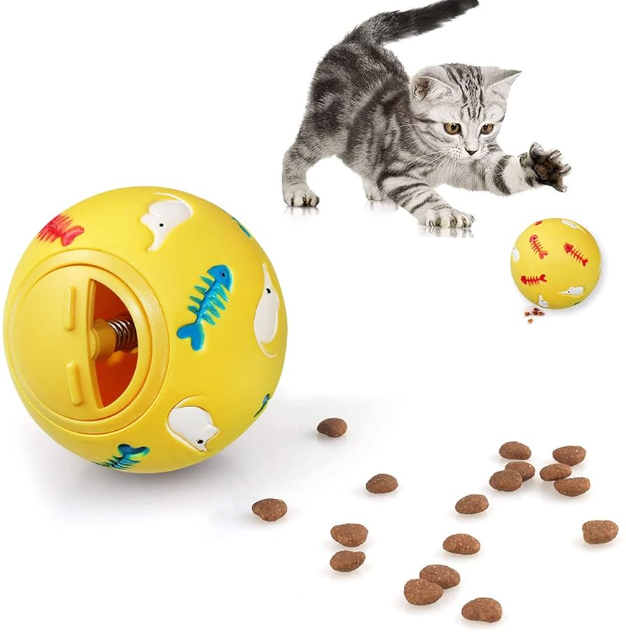 How to Train Cat to Use Toy Ball Feeder