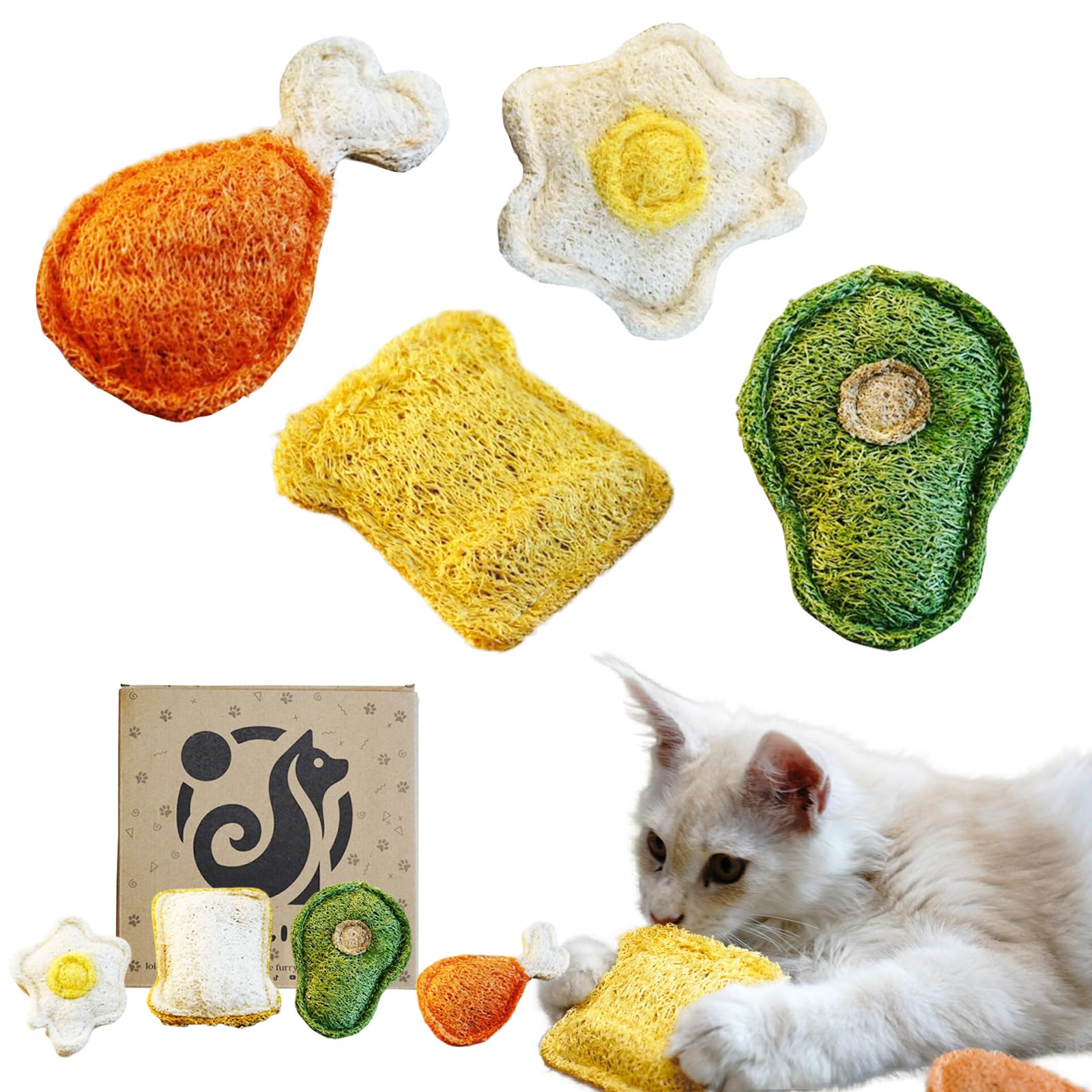Is Loofa Toy Safe for Cats