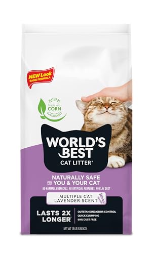 Worlds Best Cat Litter Lavender